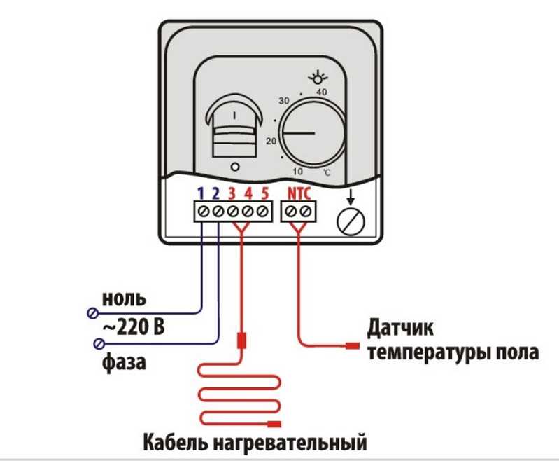 Подбор терморегулятора